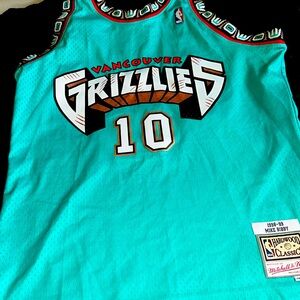 Memphis grizzlies, Mike Bibby hardware classics jersey #10